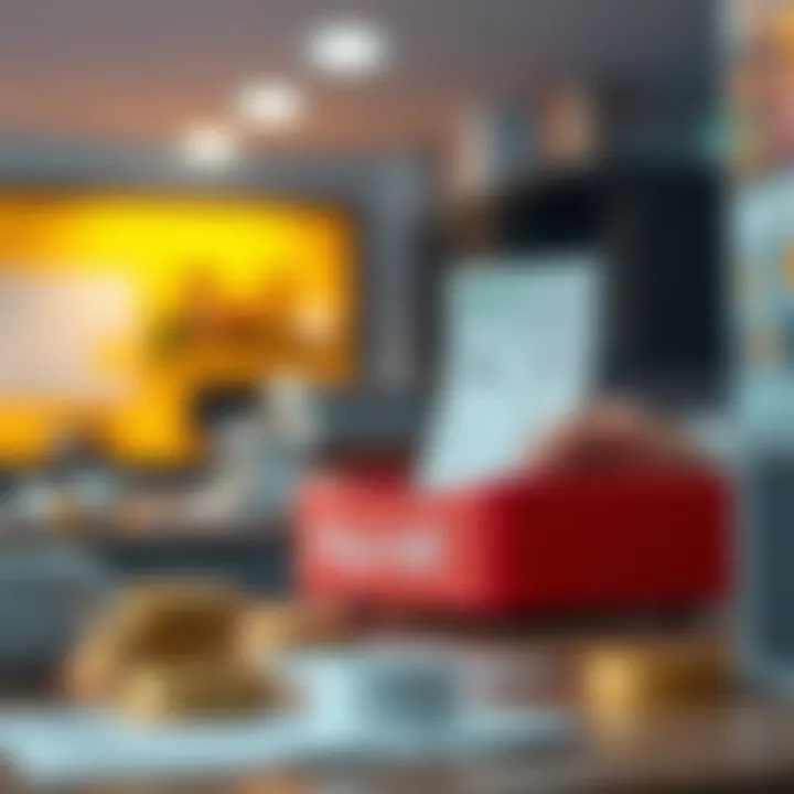 A digital illustration representing convenience in payroll management
