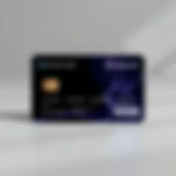 Digital bank card design for teenagers