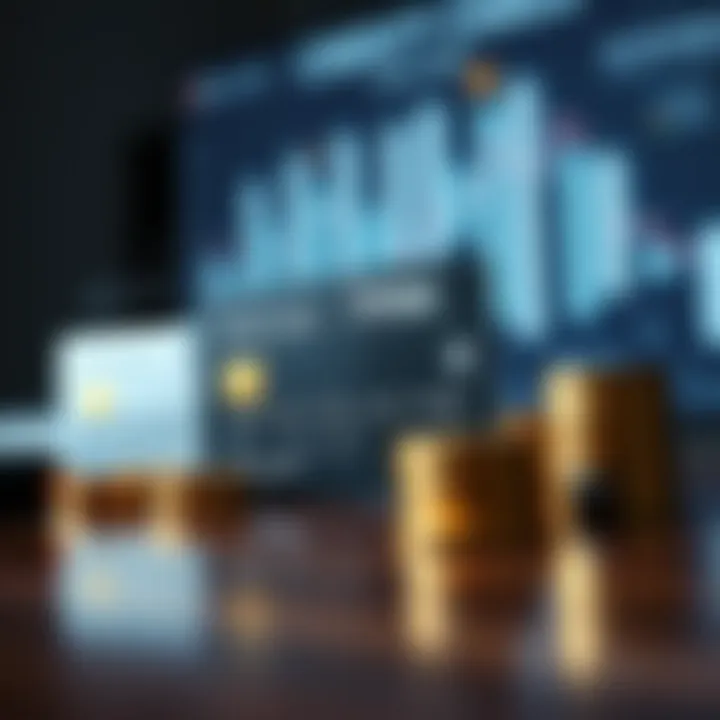 An artistic depiction of rewards systems associated with credit cards