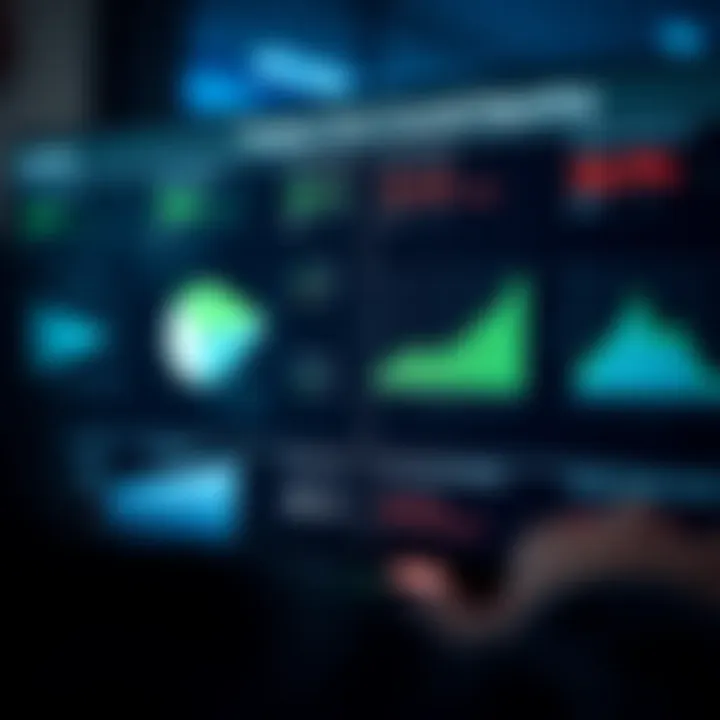 Visual representation of Experian's credit reporting process, showcasing data collection and analysis