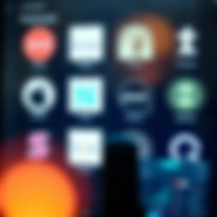 A digital interface displaying various personal finance podcast logos
