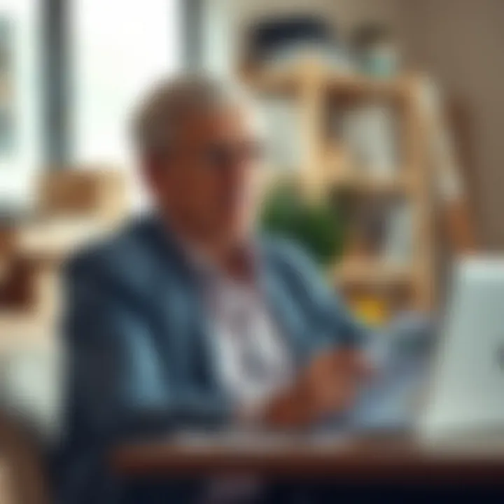 Conceptual image representing informed decision-making in retirement planning