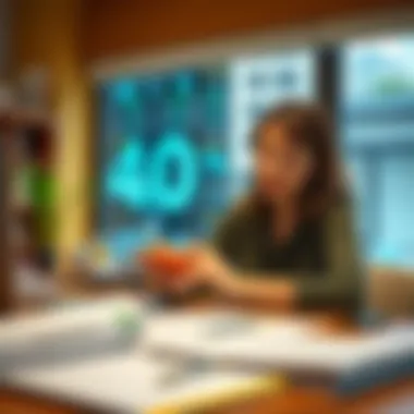 Visual representation of personal 401k plans