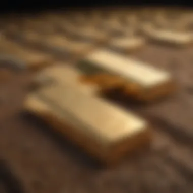 Gold as a Commodity Visual representation of gold as a commodity