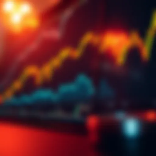 A chart showcasing penny stock performance over time