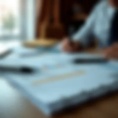 Investment Strategy Development A strategic investment plan laid out on a desk