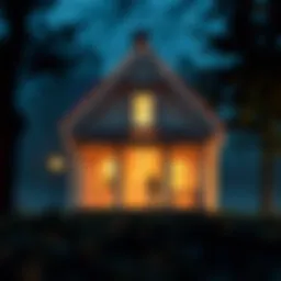 Conceptual illustration of home equity loans