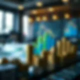Visual representation of diversified investment portfolio