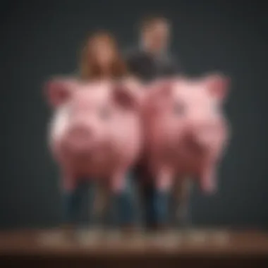 Chart showing disadvantages of piggyback mortgages