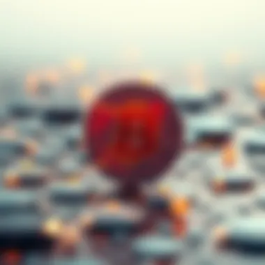 Decentralized Blockchain Illustration A visual representation of blockchain technology illustrating its decentralized nature.