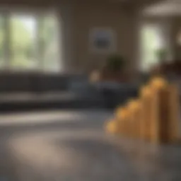 Graph illustrating depreciation methods for rental properties