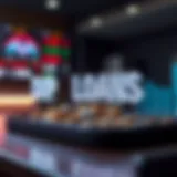 Conceptual representation of dip loans in finance