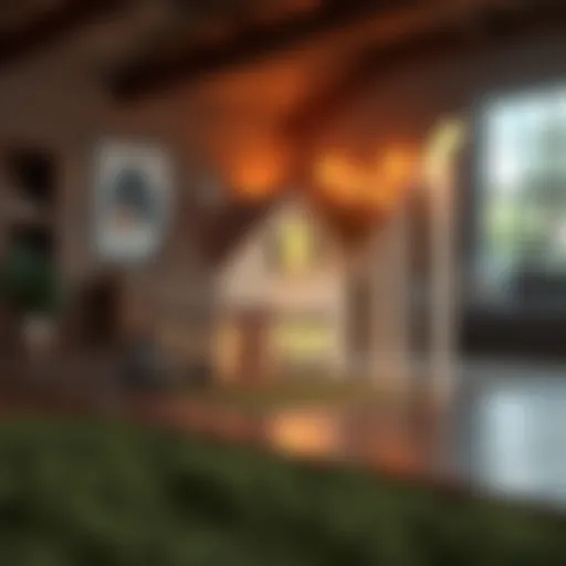 Conceptual visualization of home equity growth over time