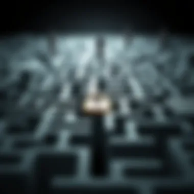 Navigating Policy Termination Complexity Conceptual image of a maze representing the complexity of policy termination