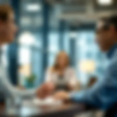Advisors and Clients Relationship Conceptual image portraying the relationship between advisors and clients under best interest rules