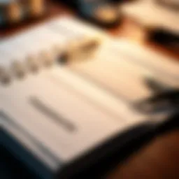 A detailed ledger of financial transactions