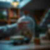 Exploring the Concept of Saving Conceptual illustration of saving money