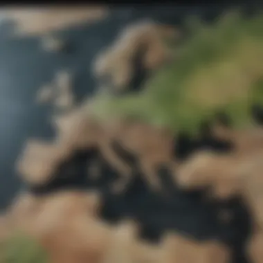 Map of Countries Under Sanctions Map highlighting countries affected by economic sanctions