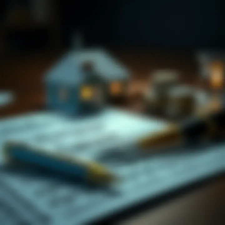 Lender and Borrower Dynamics in Mortgage Agreements Visual representation of lender and borrower agreement