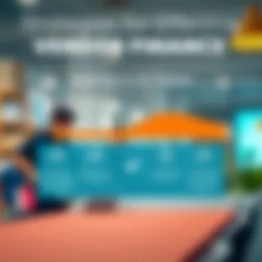 Strategies for Effective Vendor Finance Engagement Infographic outlining strategies for vendors and consumers in vendor finance scenarios